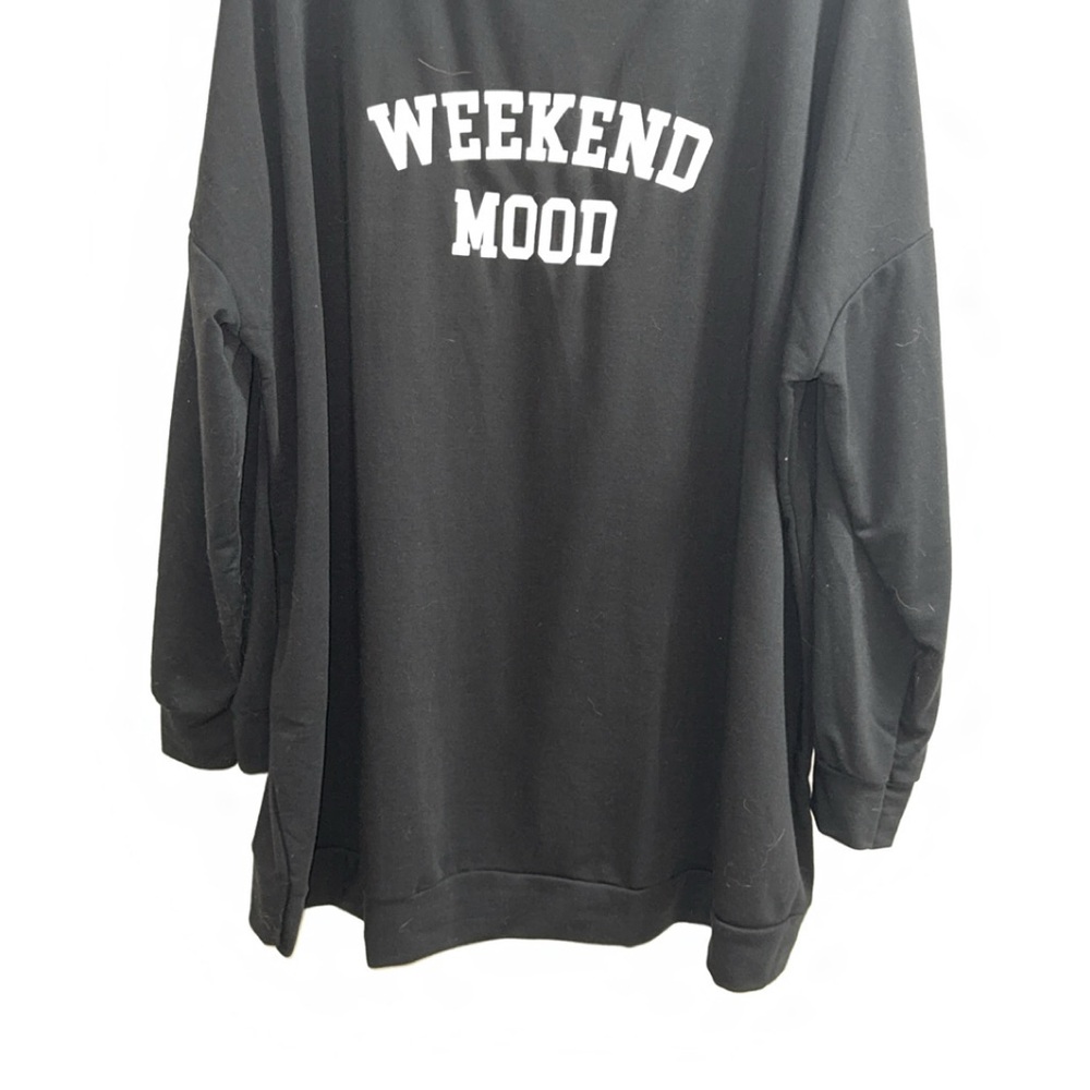 ASOS Black 'Weekend Mood' Women's long sleeve